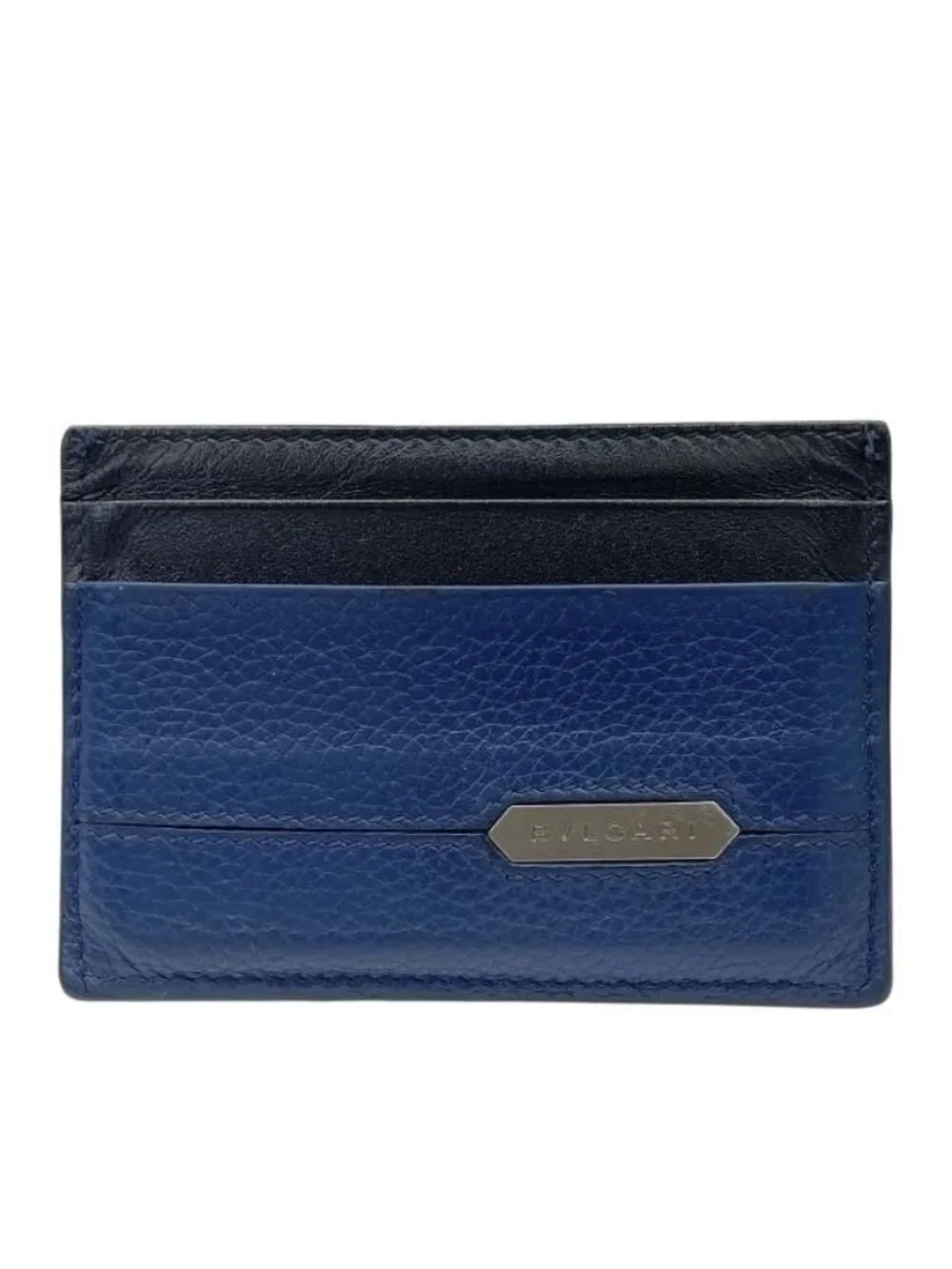 Bvlgari Octo Card Case Pass Business Holder Logo